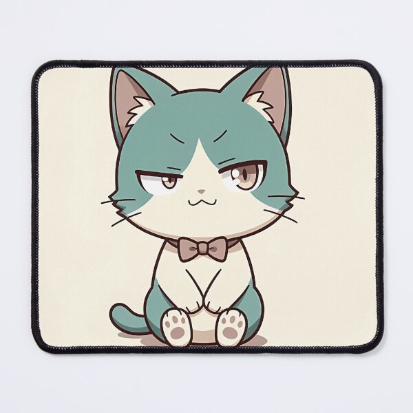 Item preview, Fluent In Sarcasm Lo-Fi Anime Cat Witty Quote Typography Art designed and sold by GiftsForge.