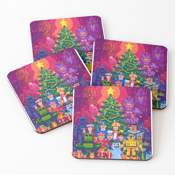 Item preview, Christmas in Pixel Art & Arcade designed and sold by MidArtForge.
