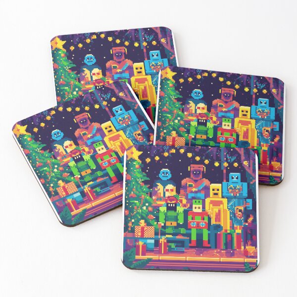 Item preview, Christmas in Pixel Art & Arcade designed and sold by MidArtForge.
