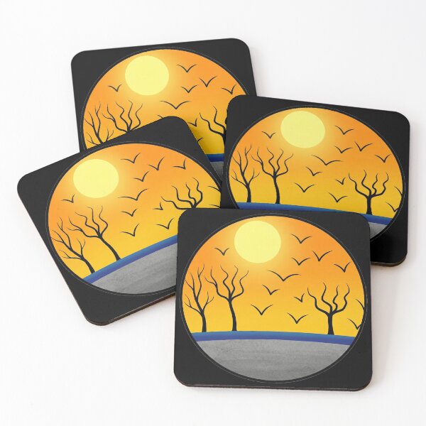 Item preview, Birds at Dusk: A Young Artist’s Vision designed and sold by Tamer ⭐⭐⭐⭐⭐.