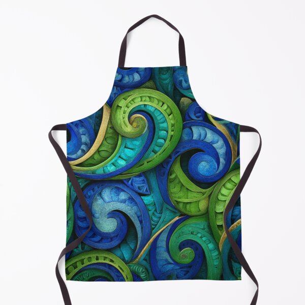Item preview, Zealand Māori Paua Pattern Koru Design 721 designed and sold by GrinGalore.