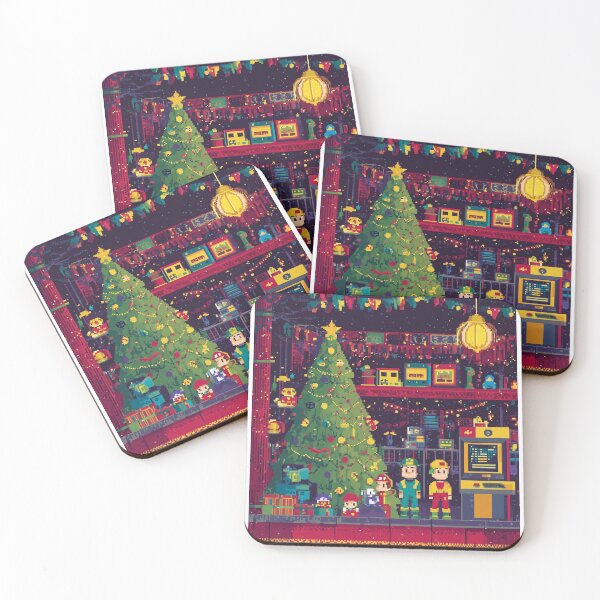 Item preview, Christmas in Pixel Art & Arcade designed and sold by MidArtForge.