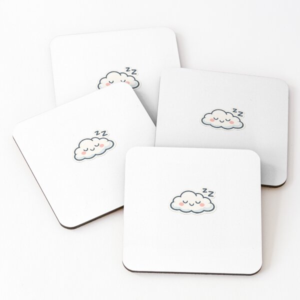 Item preview, Cute Sleepy Cloud Kawaii Zzz Sticker designed and sold by Snark Studio.