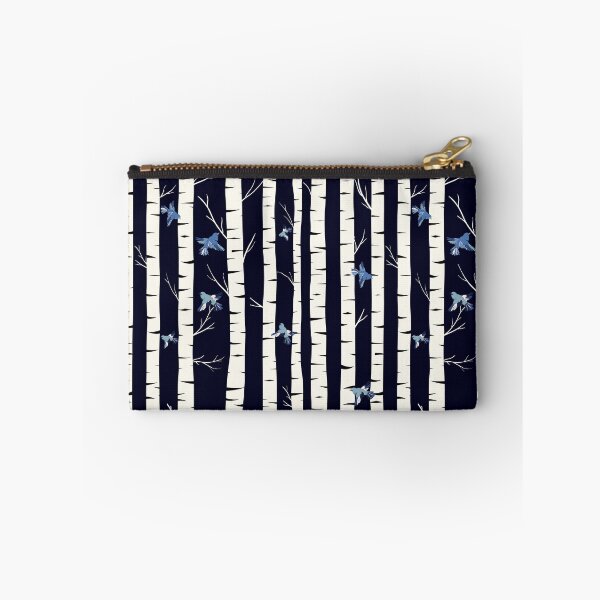 Item preview, Birch forest at night designed and sold by Marla-und-Bob.