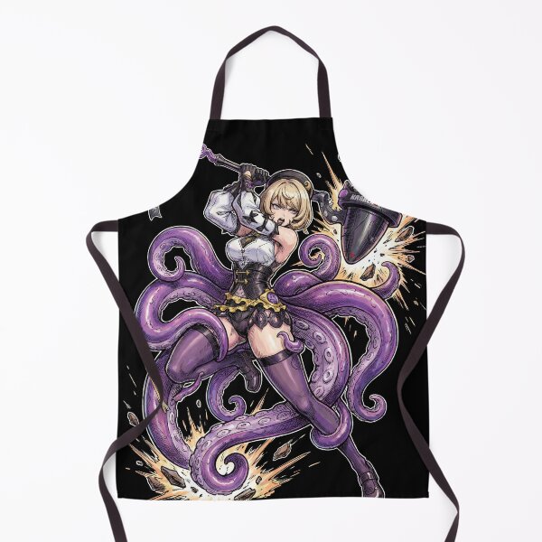 Item preview, Yidhari Murphy Zenless Zone Zero ZZZ Spook Shack Ice Rupture Octopus Thiren Tentacles Hammer Frostbite Embrace Glacial Crush Fan Art Portrait Poster T-Shirt Sticker Gift designed and sold by Senpaiwaves.
