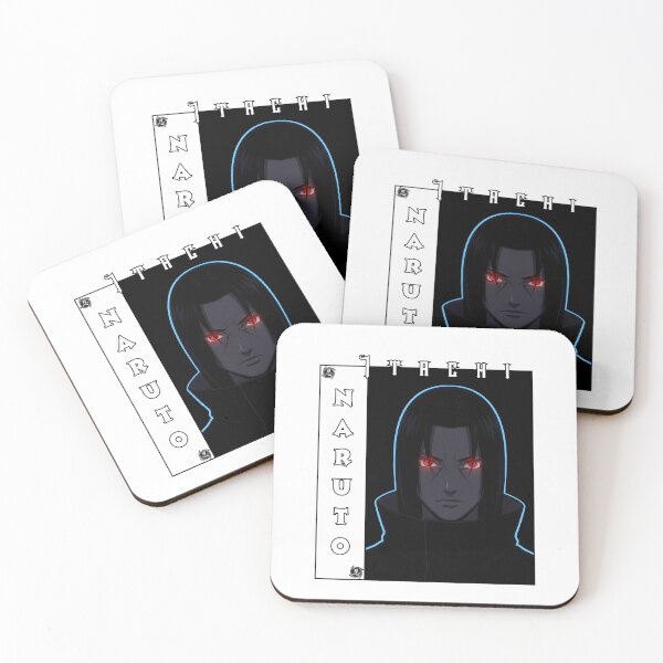 Item preview, Crimson Moon Ninja – Dark Anime Shinobi Portrait designed and sold by lamiarte.