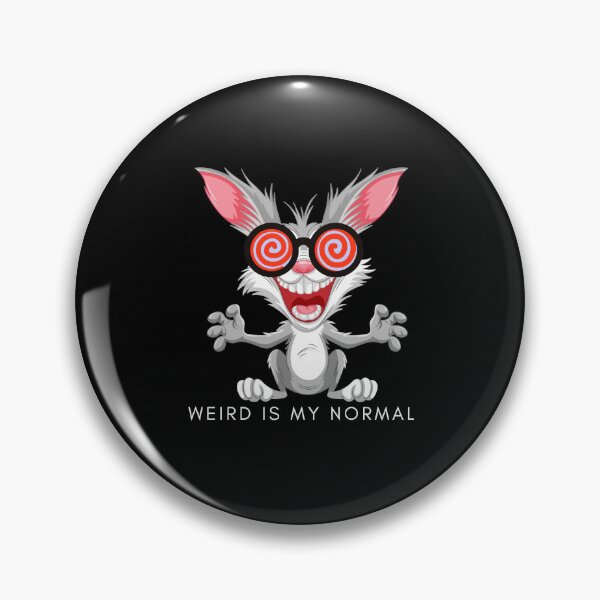 Item preview, Weird Is My Normal Hypno Bunny designed and sold by DABIORA.