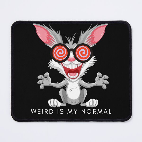Item preview, Weird Is My Normal Hypno Bunny designed and sold by DABIORA.