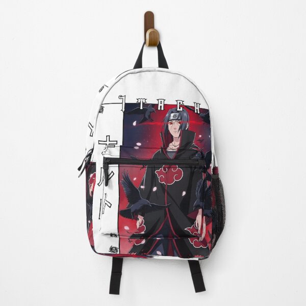 Item preview, Crimson Moon Ninja – Dark Anime Shinobi Portrait designed and sold by lamiarte.