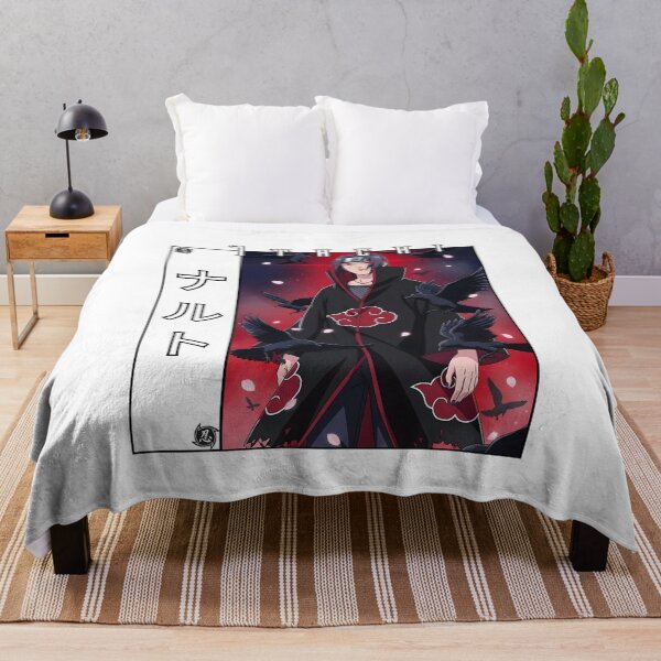 Item preview, Crimson Moon Ninja – Dark Anime Shinobi Portrait designed and sold by lamiarte.