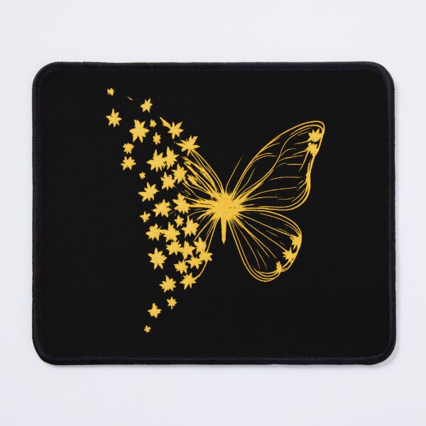 Item preview, Golden Butterfly with Sparkling Stars designed and sold by DreamArtis.