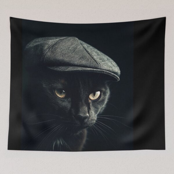 Item preview, Shadow "The Eye" Morello: The Night’s Silent Guardian - Cat designed and sold by knappidesign.