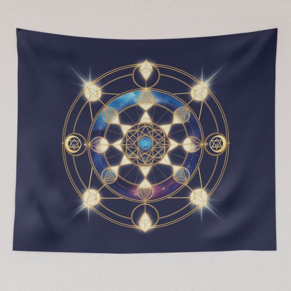 Item preview, Divine Radiance | Sacred Divine Design – Divine Radiance | Metatron’s Cube Sacred Geometry designed and sold by ArtivaNest.