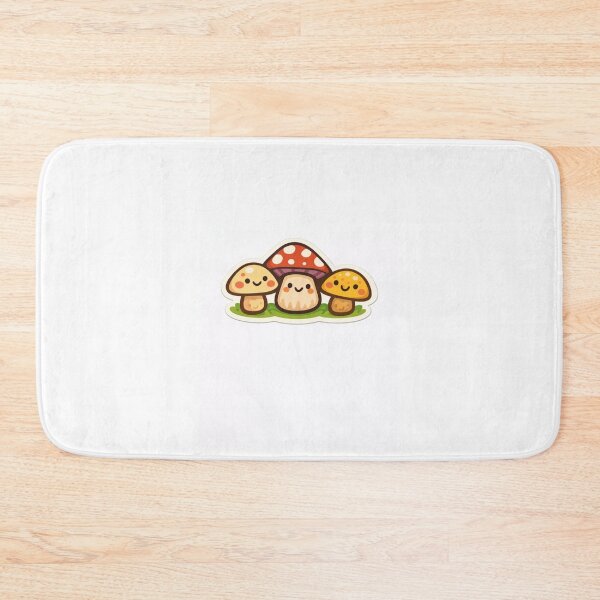 Item preview, Cute Mushroom Trio Kawaii Forest Sticker designed and sold by Snark Studio.