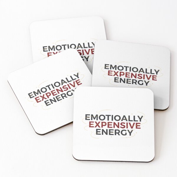 Item preview, Emotionally Expensive Energy-Modern Valentine Quote. Aesthetic Typography Design designed and sold by Aarvya Fashion Club ( A.F.C ).