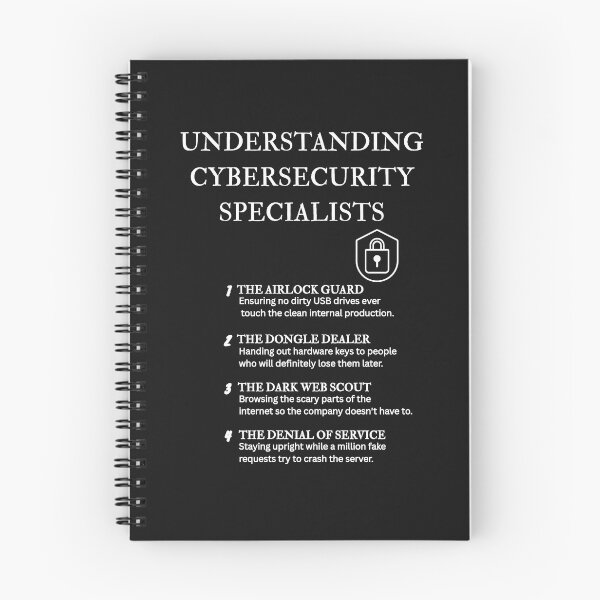 Item preview, IT Security Humor Understanding The Profession – Black designed and sold by PsyFlow35.