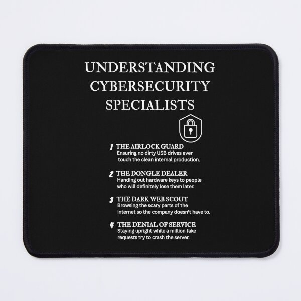 Item preview, IT Security Humor Understanding The Profession – Black designed and sold by PsyFlow35.