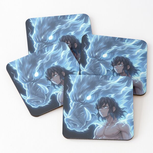 Item preview, Inosuke with Spirit Beast – Wild Warrior Energy designed and sold by VektorVibe.