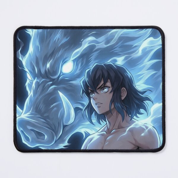 Item preview, Inosuke with Spirit Beast – Wild Warrior Energy designed and sold by VektorVibe.