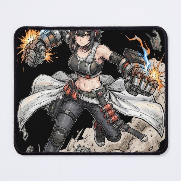 Item preview, Grace Howard Zenless Zone Zero ZZZ Belobog Heavy Industries Electric Anomaly Engineer Gadgets Drones Zap Traps White Hair Fan Art Portrait Poster T-Shirt Sticker Gift designed and sold by Senpaiwaves.