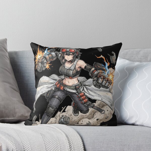 Item preview, Grace Howard Zenless Zone Zero ZZZ Belobog Heavy Industries Electric Anomaly Engineer Gadgets Drones Zap Traps White Hair Fan Art Portrait Poster T-Shirt Sticker Gift designed and sold by Senpaiwaves.