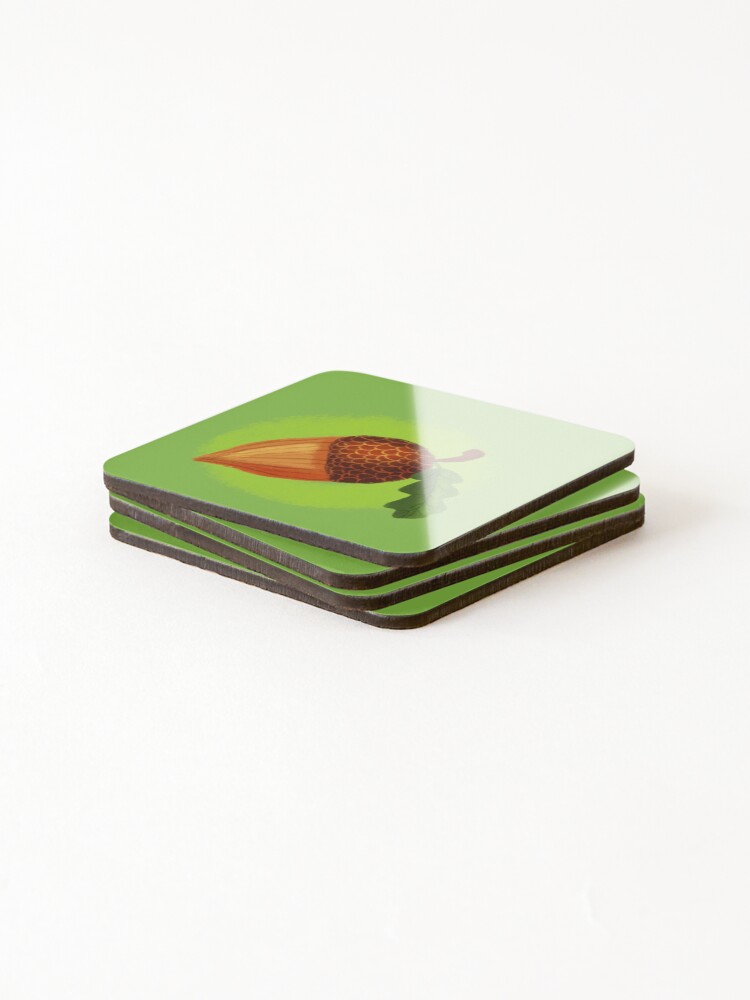 Thumbnail 4 of 5, Coasters (Set of 4), Chipmunks designed and sold by Rouj-Designs.
