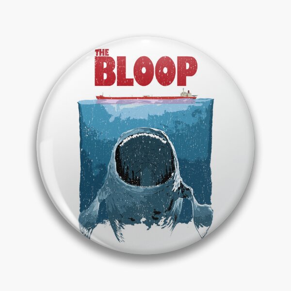 Item preview, Bloop Jaws distressed designed and sold by Power Up Prints.