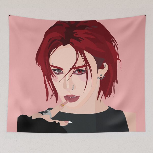 Item preview, Wumuti of Xlov in a stunning vector digital portrait. designed and sold by Aome22.