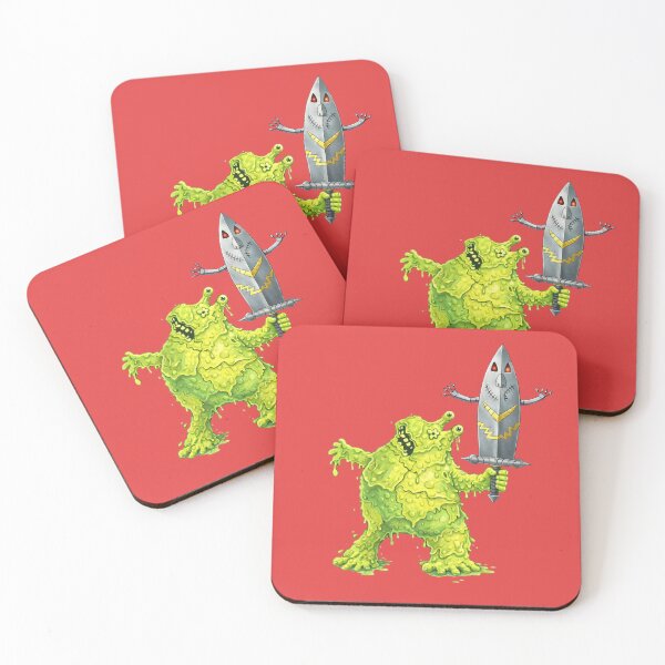 Item preview, Mucus Monster with Living Sword designed and sold by The Satire Fuggler.