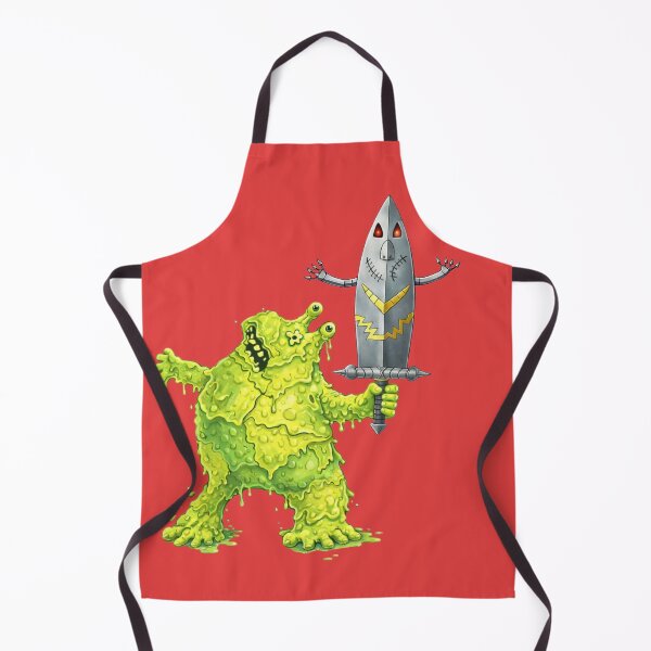 Item preview, Mucus Monster with Living Sword designed and sold by The Satire Fuggler.