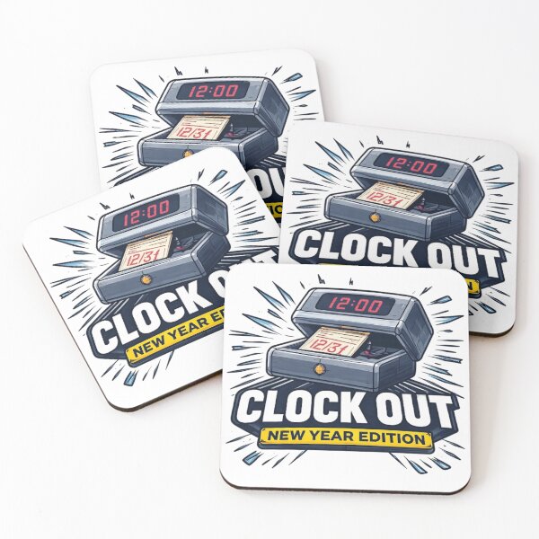 Item preview, CLOCK OUT: NEW YEAR EDITION designed and sold by Rare Plus Apparel!.