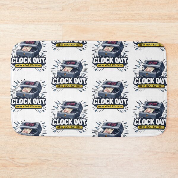 Item preview, CLOCK OUT: NEW YEAR EDITION designed and sold by Rare Plus Apparel!.