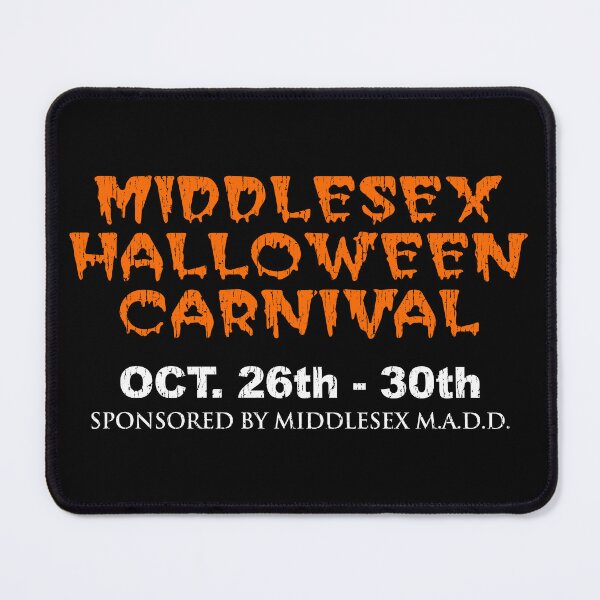 Item preview, Donnie Darko Middlesex Halloween Carnival distressed designed and sold by Power Up Prints.