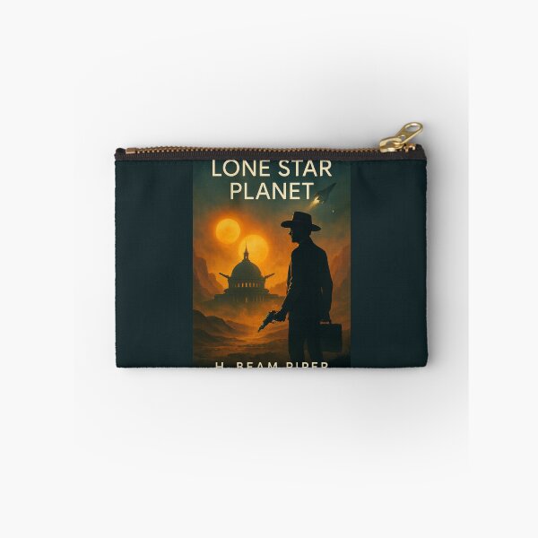 Item preview, Lone Star Planet — Retro Sci-Fi Western Book Cover designed and sold by VoglR.