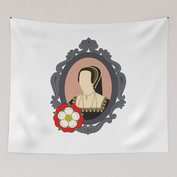 Item preview, Queen Tudor Anne Boleyn Silver Frame designed and sold by FreeOrca.