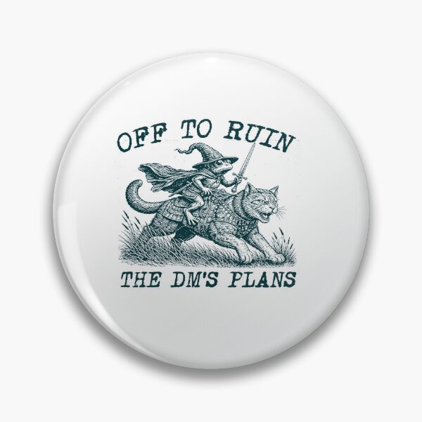 Item preview, Funny Frog Wizard & Medieval Cat Meme - Off to Ruin the DM's Plans designed and sold by RandyHaskins.