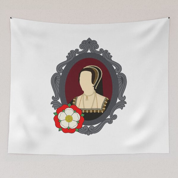 Item preview, Queen Tudor Anne Boleyn Silver Frame designed and sold by FreeOrca.