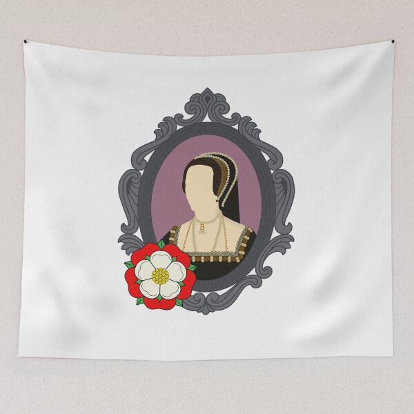 Item preview, Queen Tudor Anne Boleyn Silver Frame designed and sold by FreeOrca.