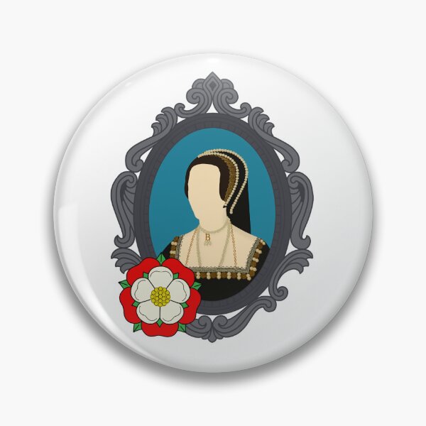 Item preview, Queen Tudor Anne Boleyn Silver Frame designed and sold by FreeOrca.