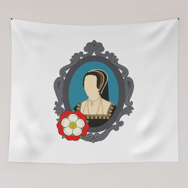 Item preview, Queen Tudor Anne Boleyn Silver Frame designed and sold by FreeOrca.