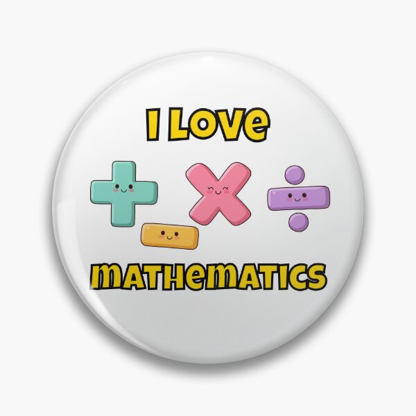 Item preview, Cute Maths Crush – I Love Mathematics designed and sold by Latitude 1°N.
