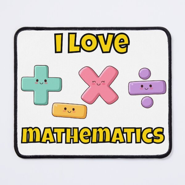 Item preview, Cute Maths Crush – I Love Mathematics designed and sold by Latitude 1°N.