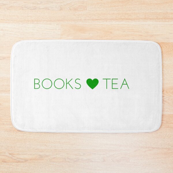 Item preview, Books Love Tea – Cozy Book & Tea Quote Design in Green designed and sold by KirstenJRenfroe.