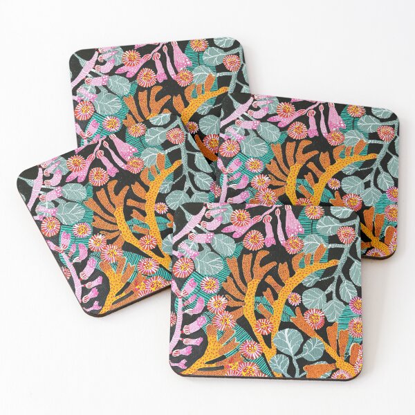 Item preview, Kangaroo Paws and Eucalyptus flowers designed and sold by PeasandPaint.