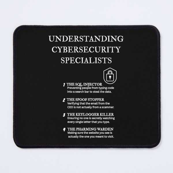 Item preview, Professional Ethical Hacker Insider Joke Design – Black designed and sold by PsyFlow35.