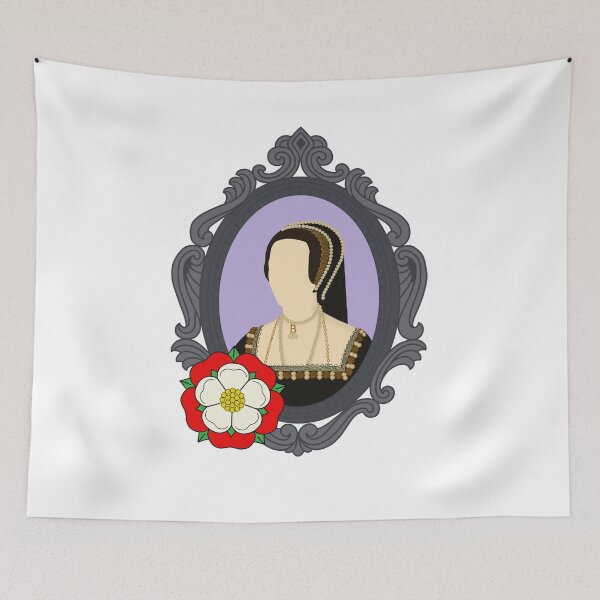 Item preview, Queen Tudor Anne Boleyn Silver Frame designed and sold by FreeOrca.
