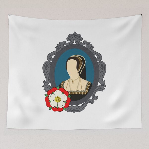 Item preview, Queen Tudor Anne Boleyn Silver Frame designed and sold by FreeOrca.