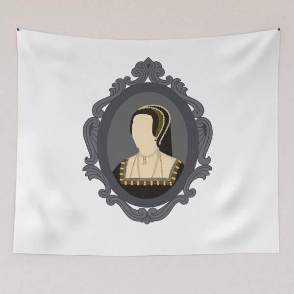 Item preview, Queen Tudor Anne Boleyn Silver Frame designed and sold by FreeOrca.