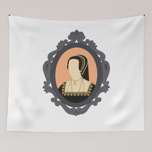 Item preview, Queen Tudor Anne Boleyn Silver Frame designed and sold by FreeOrca.