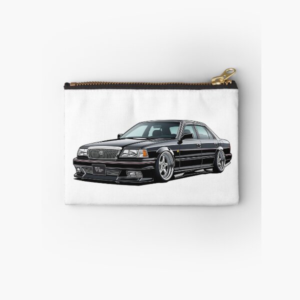 Item preview, Black Toyota Crown VIP Style Japanese Luxury Car Sticker designed and sold by PalmixArt.
